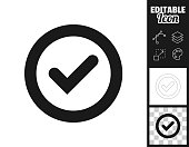 istock Check mark. Icon for design. Easily editable 1421218672