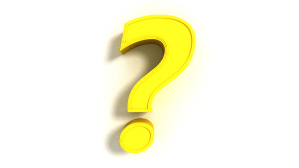 istock 3d yellow glowing question mark symbol sign icon logo 1421221528