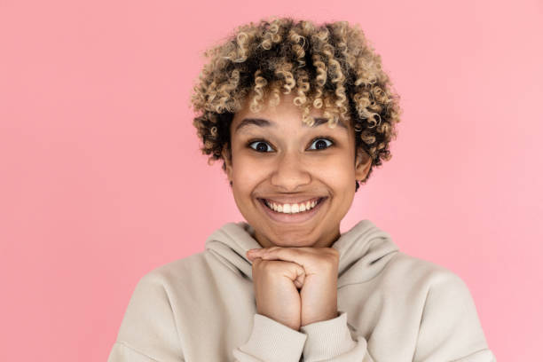 istock Excited African American woman 1421225068