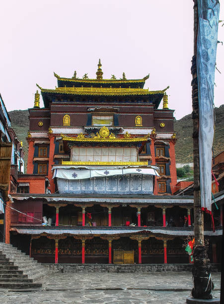 istock Tashilhunpo Monastery in Shitatse, Tibet. 1421226631