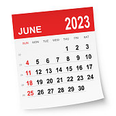 istock June 2023 Calendar 1421227590