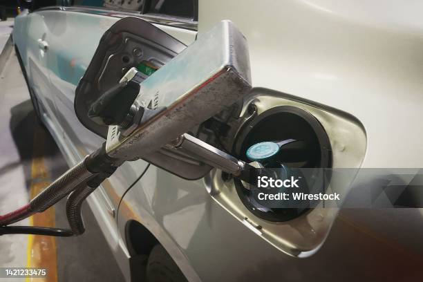 Alternative Refuel Fuel Cnglpg Ngv Stock Photo - Download Image Now - Business, Car, Color Image