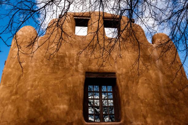 istock Old wall of a ruined building 1421236546