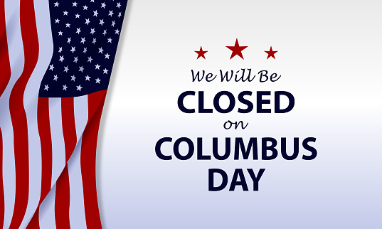 Columbus Day USA Background