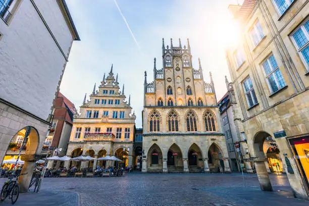 Münster Prinzipalmarkt in North Rhine-Westphalia