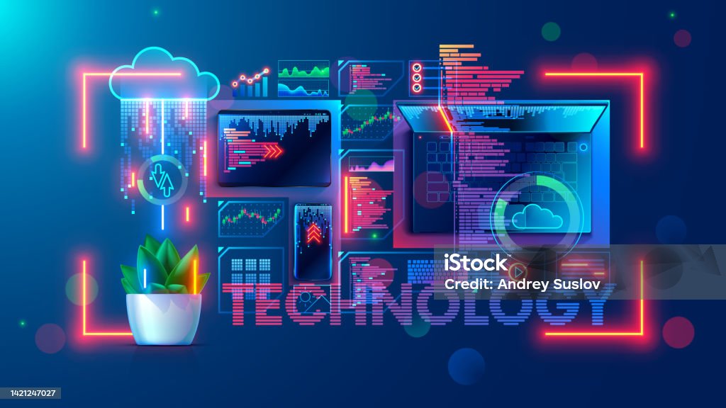 Software Development Technology Concept Programming Coding Testing ...