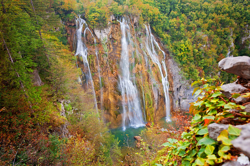 National park Plitvice Lakes, Dalmatia, Croatia