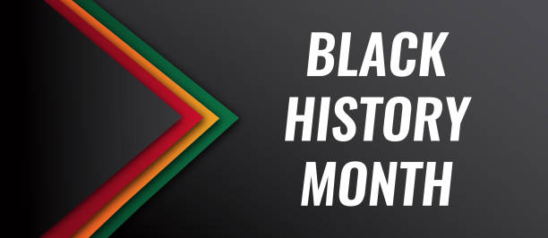 ilustraciones, imágenes clip art, dibujos animados e iconos de stock de antecedentes del mes de la historia negra de ee.uu. - black history month 2023