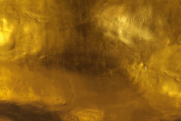 istock Gold background or texture and Gradients shadow 1421268518
