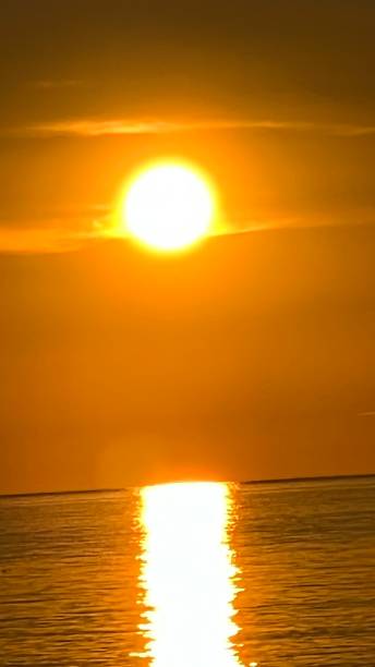 istock WATCHING SUNSET ON A MONDAY AT THE BEACH 1421269492
