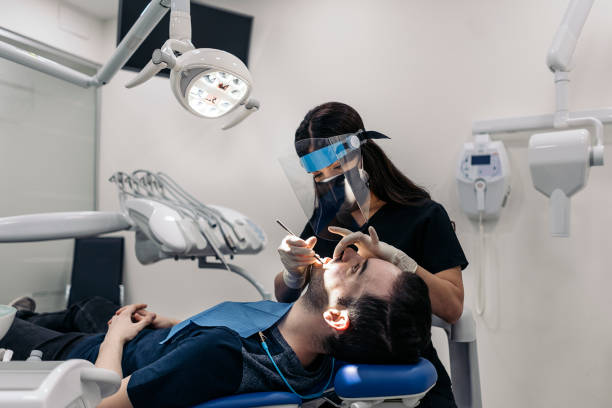 istock Young Man During Dentist Revision 1421278884