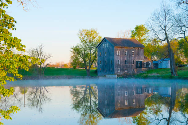 istock Mill-Stockdale Mill,on the Eel River-built 1854- Wabash County Indidna 1421287362