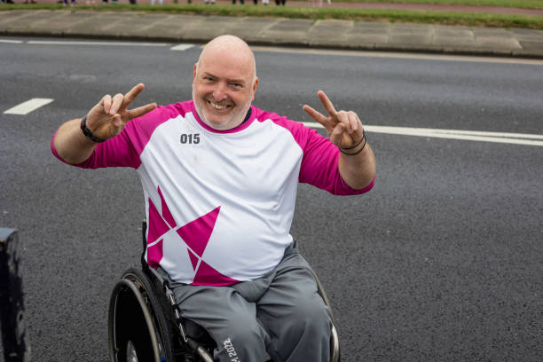 istock Having Fun at the Charity Run 1421293826