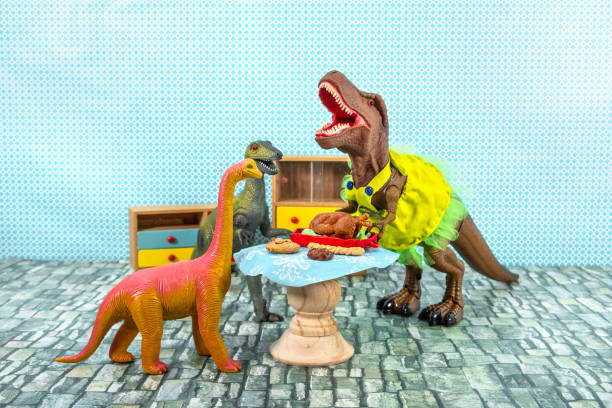 istock Dinosaur Thanksgiving Party 1421299394