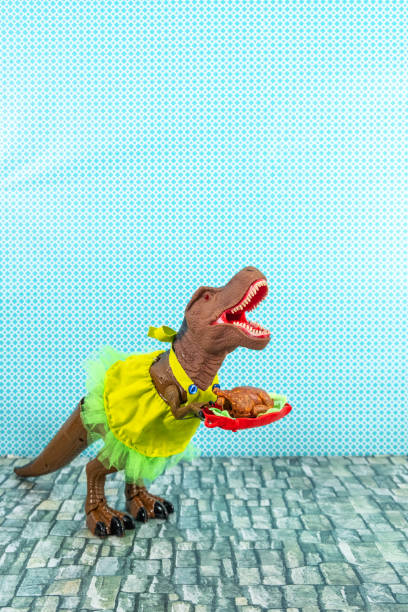 istock Dinosaur Thanksgiving Party 1421299453