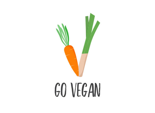 World Vegan Day, Concept Design with vegetables, fruits, leaves and nuts. For Social Media promotions, sticker, banner, greeting cards World Vegan Day, Concept Design with vegetables, fruits, leaves and nuts. For Social Media promotions, sticker, banner, greeting cards. Vector illustration broccoli crowns stock illustrations