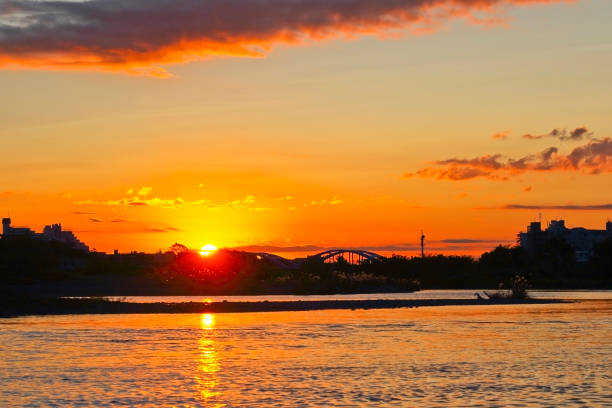 istock Tamagawa sunrise 4 1421323287