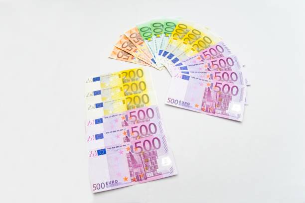 istock Spread of Euro Banknotes 1421334346