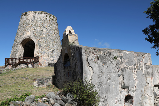 Ruins of Annaberg Plantation in St. John\nUS Virgin Island