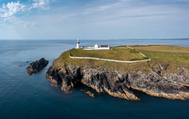 istock view of the Galley Head Lighthouse in County Cork 1421350178