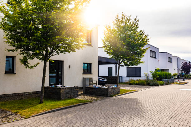 istock Apartment houses in Germany 1421353035