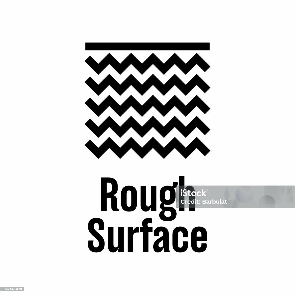 Widget Sign For Rough Rough Surface Vector Information Sign Stock Illustration - Download ...