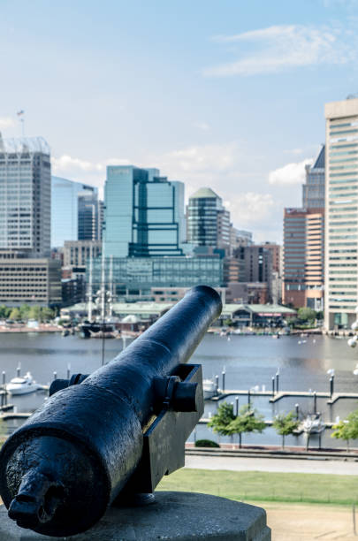 istock High angle view of port of Baltimore 1421381282