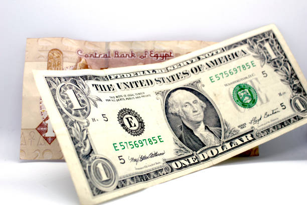Egyptian money exchange with US dollars