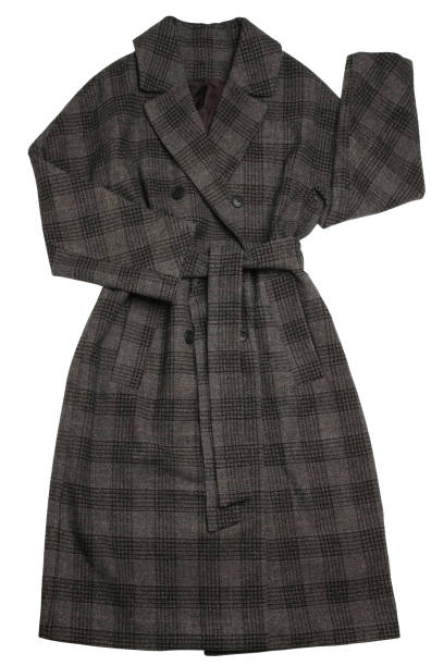 istock Female heavy overcoat 1421385516