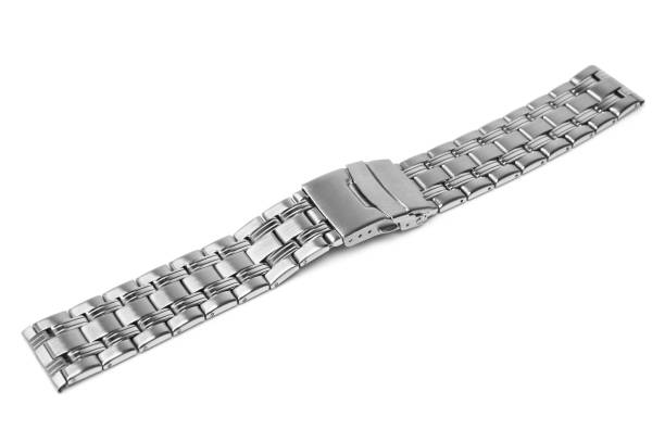 istock Metal watch band 1421386638