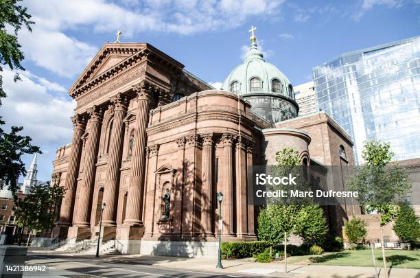 Cathedral Basilica Of Saints Peter And Paul Stock Photo - Download Image Now - Basilica, Cathedral, Peter the Apostle