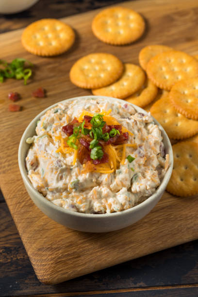 istock Homemade Creamy Bacon Crack Dip 1421394591