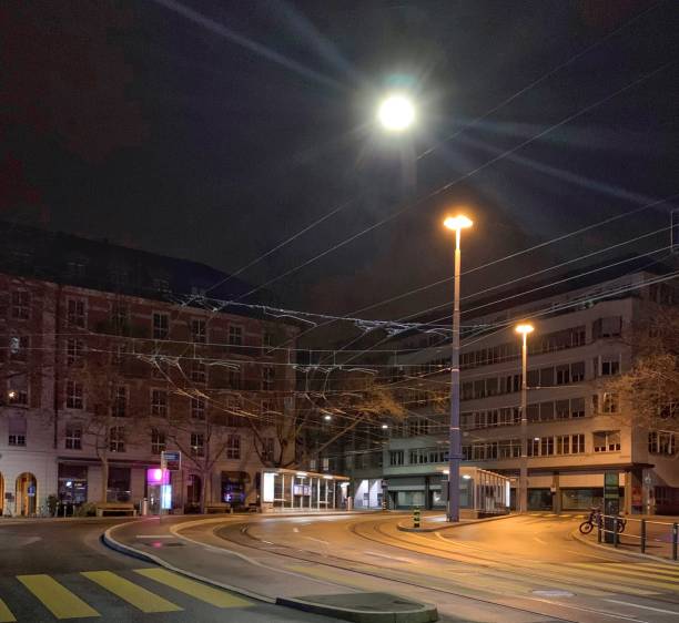 istock Nobody in the night 1421395135