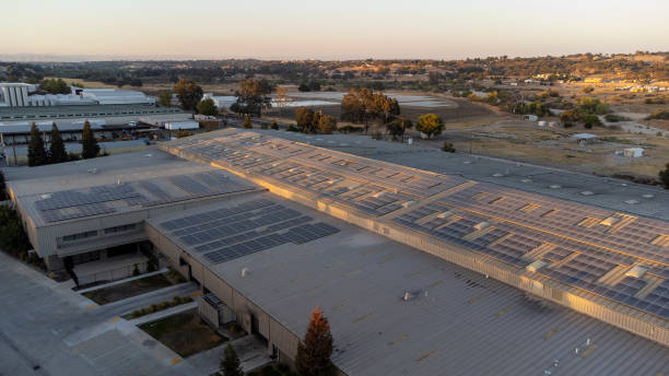 istock Aerial View Industrial 1421408866