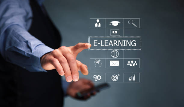 istock E-Learning concept with person holding a smartphone 1421413730