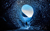 Ice Cave Tunnel in Iceland called Ancanconda