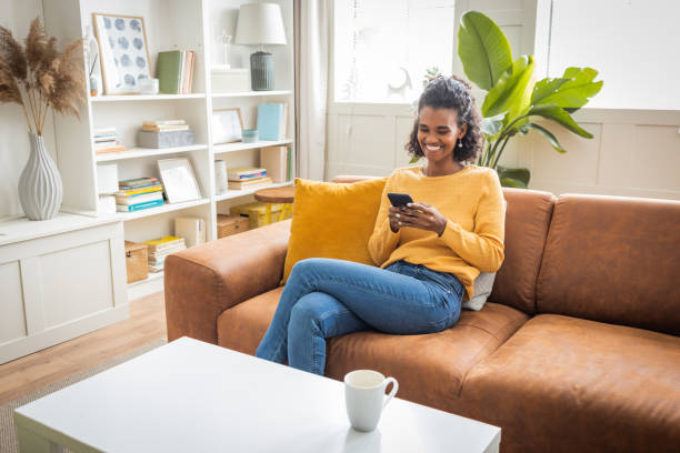 istock Relaxing day at home 1421422245