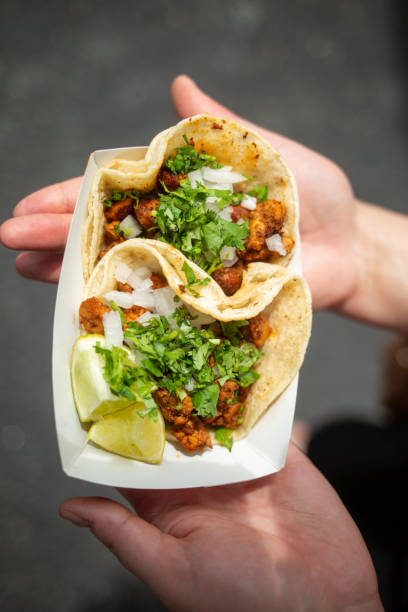istock Tacos at a Taco Stand 1421427585