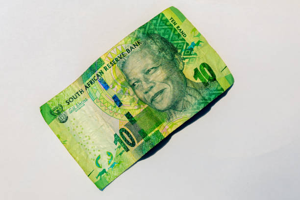 billet de 10 rands sud-africain - south african rand note photos photos et images de collection