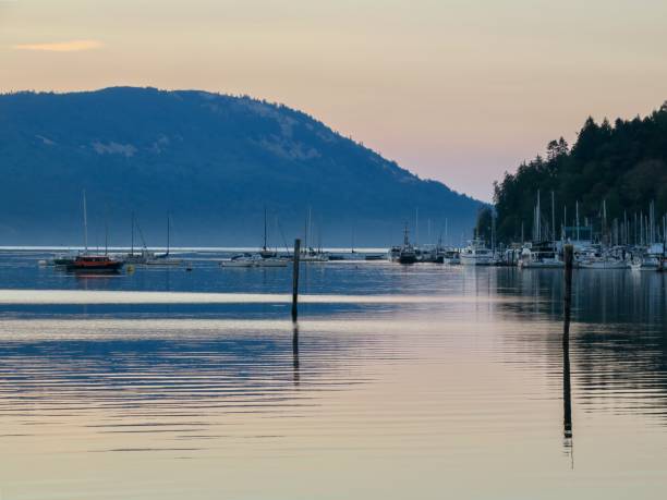 istock Sunrise in Cowichan Bay 1421437683