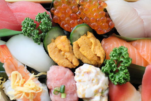 istock delicious sushi ingredients 1421459510