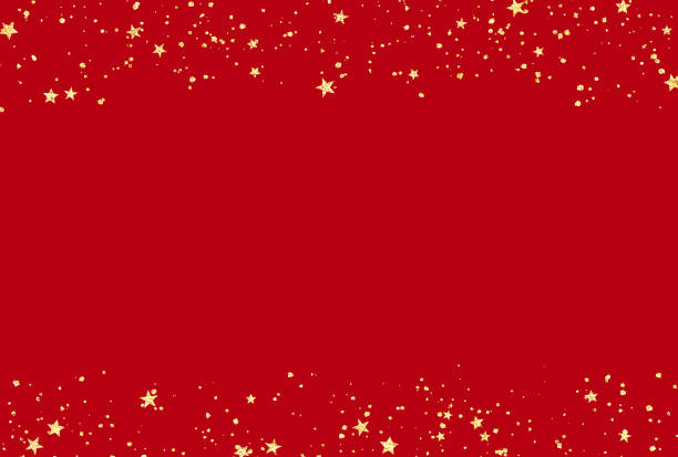 istock Background illustration of beautiful glittering stars 1421462975