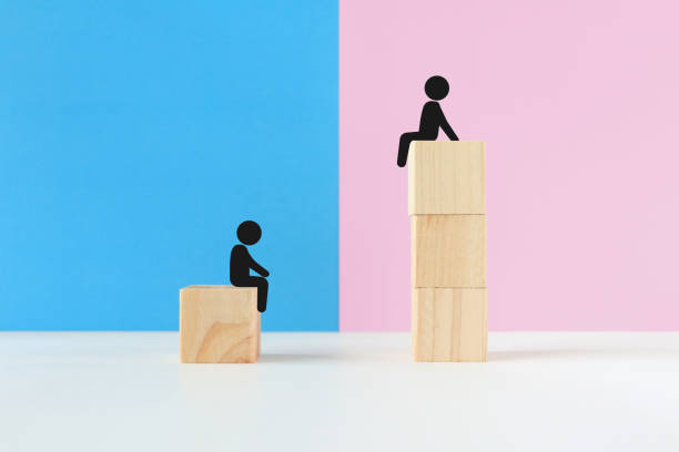 istock Pictograms sitting on building blocks. 1421465689