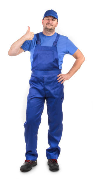 istock The worker gives the 