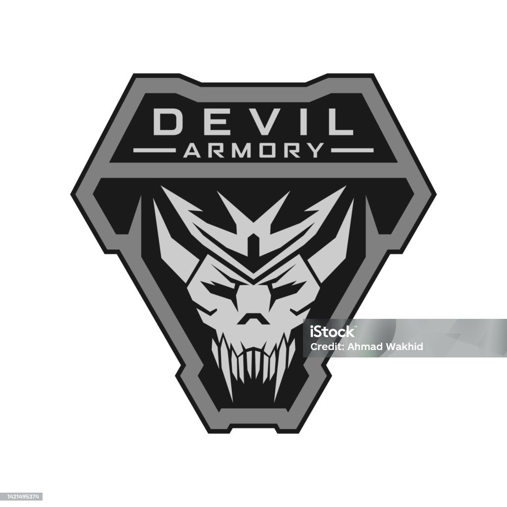 Evil Triangle Design Tactical Triangle Evil Design Template For Military Tactical Armory ...
