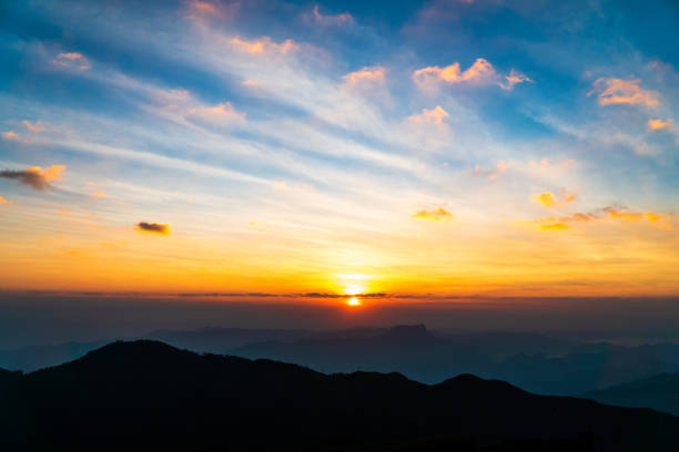 istock colorful dramatic sky with cloud at sunset.beautiful sky with clouds background 1421496783
