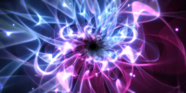 istock Abstract space tunnel. Infinite zoom. The background 1421497628