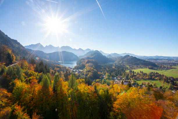 istock Germany, Bavaria, Schwangau, mountains, sunset 1421499461