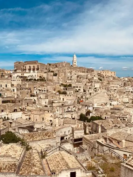 Matera old town, Puglia, Italy