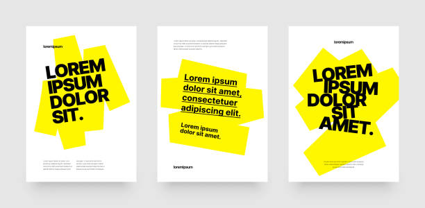 ilustrações, clipart, desenhos animados e ícones de modelo de layout para eventos ou negócios relacionados. - poster